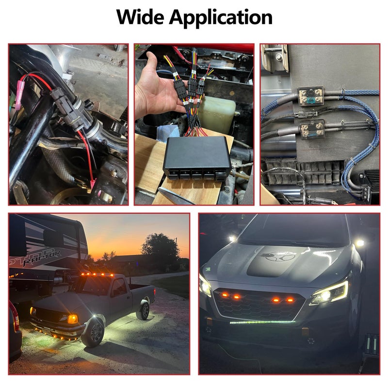 G 16 AWG 2 Pin Connector, 2 Wire Connector for Car, Truck, Boat, and Various Applications, Male and Female Wire Waterproof Connection (5 Kit) - Image 3